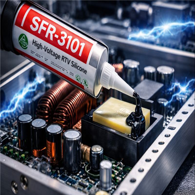 Sealant Silikon RTV-Tegangan Tinggi Untuk Getaran-Rakitan Elektronik Kritis｜SFR-3101